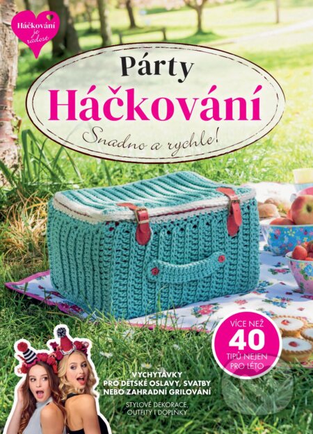 Kniha: Párty háčkování (Autorský kolektiv). Extra Publishing, 2026 Kniha: Párty háčkování (Autorský kolektiv). Extra Publishing, 2026