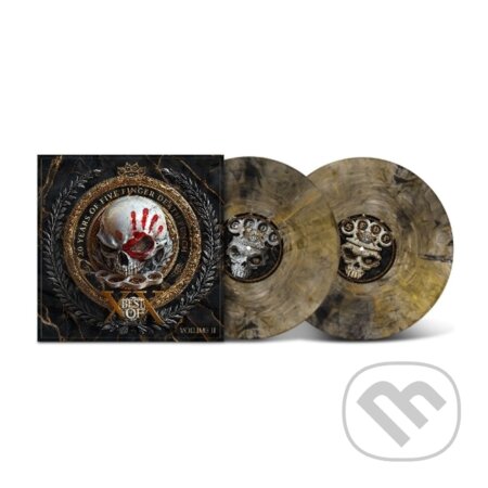 Hudební CD: Five Finger Death Punch: Best Of Volume 2 (Golden Smoke Vinyl) (Mystic Production). Mystic Production, 2025 Hudební CD: Five Finger Death Punch: Best Of Volume 2 (Golden Smoke Vinyl) (Mystic Production). Mystic Production, 2025