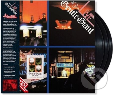 Hudobné CD: Gentle Giant: Playing The Fool - The Complete Live Experience (Music on Vinyl). Music on Vinyl, 2025 Hudobné CD: Gentle Giant: Playing The Fool - The Complete Live Experience (Music on Vinyl). Music on Vinyl, 2025