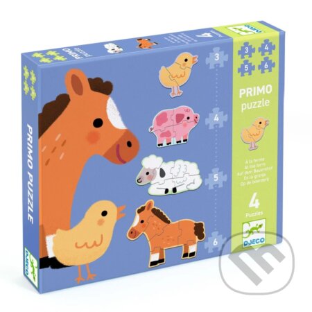 Djeco Prvé puzzle Na farme (Djeco). Djeco, 2026 Djeco Prvé puzzle Na farme (Djeco). Djeco, 2026