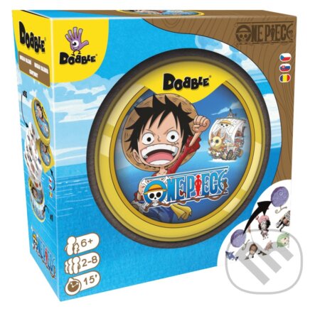 Spoločenská hra: Dobble One Piece (Asmodée Édition LLC). Asmodée Édition LLC, 2026 Spoločenská hra: Dobble One Piece (Asmodée Édition LLC). Asmodée Édition LLC, 2026