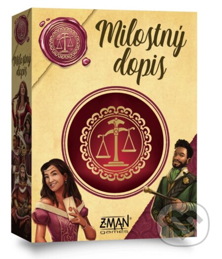 Společenská hra: Milostný dopis CZ (Eko box) (Asmodée Édition LLC). Asmodée Édition LLC, 2025 Společenská hra: Milostný dopis CZ (Eko box) (Asmodée Édition LLC). Asmodée Édition LLC, 2025