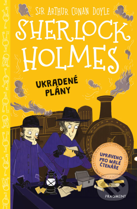 E-kniha: Sherlock Holmes - Ukradené plány (Stephanie Baudet). Nakladatelství Fragment, 2026 E-kniha: Sherlock Holmes - Ukradené plány (Stephanie Baudet). Nakladatelství Fragment, 2026