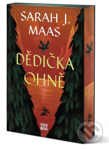 Kniha: Dědička ohně (Sarah J. Maas). CooBoo CZ, 2026 Kniha: Dědička ohně (Sarah J. Maas). CooBoo CZ, 2026