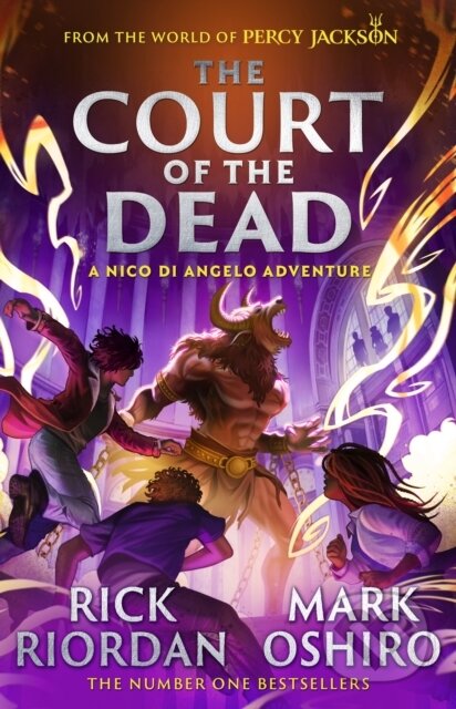 Kniha: The Court of the Dead (Rick Riordan). Penguin Random House Childrens UK, 2026 Kniha: The Court of the Dead (Rick Riordan). Penguin Random House Childrens UK, 2026