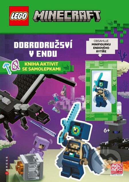 Kniha: LEGO® Minecraft Dobrodružství v Endu (CPRESS). CPRESS, 2026 Kniha: LEGO® Minecraft Dobrodružství v Endu (CPRESS). CPRESS, 2026