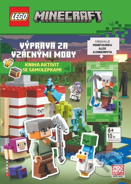 Kniha: LEGO® Minecraft® Výprava za vzácnými moby (CPRESS). CPRESS, 2026 Kniha: LEGO® Minecraft® Výprava za vzácnými moby (CPRESS). CPRESS, 2026