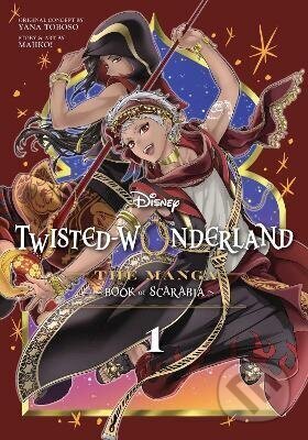 Kniha: Disney Twisted-Wonderland: The Manga - Book of Scarabia, Vol. 1 (Yana Toboso). Viz Media, 2026 Kniha: Disney Twisted-Wonderland: The Manga - Book of Scarabia, Vol. 1 (Yana Toboso). Viz Media, 2026