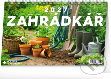 NOTIQUE Stolní kalendář Zahrádkář 2027 (Notique). Notique, 2026 NOTIQUE Stolní kalendář Zahrádkář 2027 (Notique). Notique, 2026