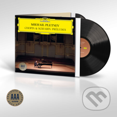 Hudobné CD: Michail Pletnev: 24 prelúdií (Chopin / Skrjabin) (Universal Music). Universal Music, 2025 Hudobné CD: Michail Pletnev: 24 prelúdií (Chopin / Skrjabin) (Universal Music). Universal Music, 2025