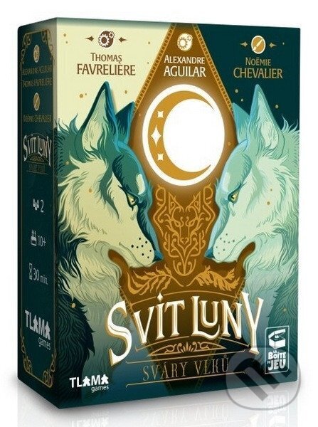 Společenská hra: Svit luny: Sváry vlků (Tlama games). Tlama games, 2026 Společenská hra: Svit luny: Sváry vlků (Tlama games). Tlama games, 2026