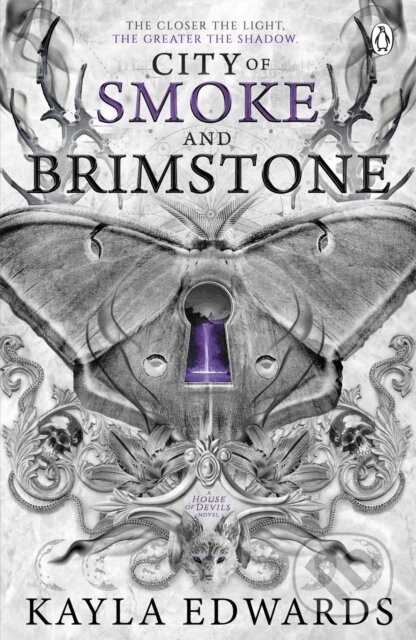 Kniha: City of Smoke and Brimstone (Kayla Edwards). Penguin Books, 2025 Kniha: City of Smoke and Brimstone (Kayla Edwards). Penguin Books, 2025