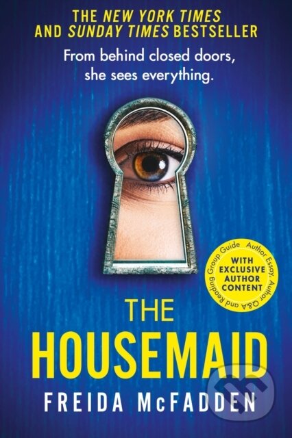 Kniha: The Housemaid (Freida McFadden). Bookouture, 2025 Kniha: The Housemaid (Freida McFadden). Bookouture, 2025