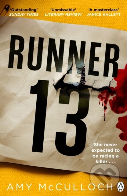 Kniha: Runner 13 (Amy McCulloch). Penguin Books, 2026 Kniha: Runner 13 (Amy McCulloch). Penguin Books, 2026