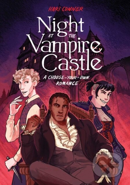 Kniha: Night at the Vampire Castle (Hari Conner). Andrews McMeel, 2025 Kniha: Night at the Vampire Castle (Hari Conner). Andrews McMeel, 2025