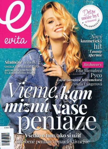 Evita magazín 04/2026 (MAFRA Slovakia). MAFRA Slovakia, 2026 Evita magazín 04/2026 (MAFRA Slovakia). MAFRA Slovakia, 2026