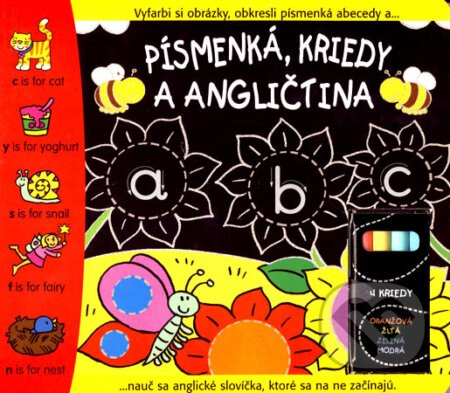 Kniha: Písmenká, kriedy a angličtina (Junior). Junior, 2007 Kniha: Písmenká, kriedy a angličtina (Junior). Junior, 2007