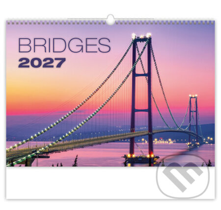 Bridges 2027 - nástěnný kalendář (Helma). Helma, 2026 Bridges 2027 - nástěnný kalendář (Helma). Helma, 2026