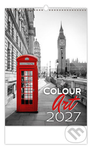 Colour Art 2027 - násěnný kalendář (Helma). Helma, 2026 Colour Art 2027 - násěnný kalendář (Helma). Helma, 2026