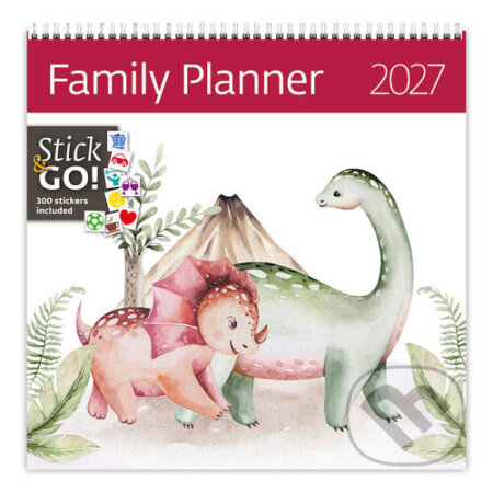 Family Planner 2027 - nástěnný kalendář (Helma). Helma, 2026 Family Planner 2027 - nástěnný kalendář (Helma). Helma, 2026