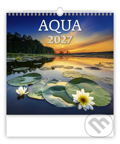 Aqua 2027 - nástěnný kalendář (Helma). Helma, 2026 Aqua 2027 - nástěnný kalendář (Helma). Helma, 2026
