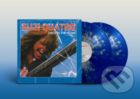 Hudobné CD: Suzi Quatro: Back To The Drive (Transparent Blue & White Splatter Vinyl) (Bertus). Bertus, 2023 Hudobné CD: Suzi Quatro: Back To The Drive (Transparent Blue & White Splatter Vinyl) (Bertus). Bertus, 2023
