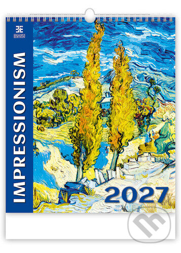 Impressionism 2027 - nástěnný kalendář (Helma). Helma, 2026 Impressionism 2027 - nástěnný kalendář (Helma). Helma, 2026