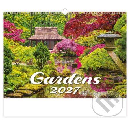 Gardens 2027 - nástěnný kalendář (Helma). Helma, 2026 Gardens 2027 - nástěnný kalendář (Helma). Helma, 2026