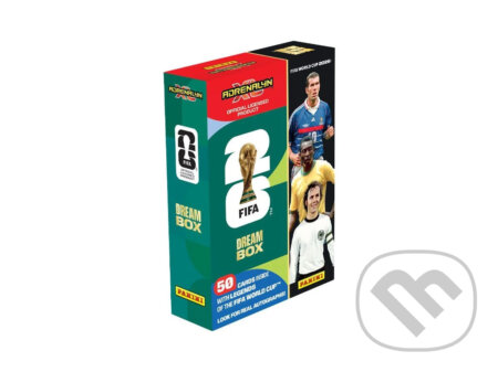 Spoločenská hra: Panini FIFA World Cup 2026 Adrenalyn Dream Box ( Panini Group). Panini Group, 2026 Spoločenská hra: Panini FIFA World Cup 2026 Adrenalyn Dream Box ( Panini Group). Panini Group, 2026