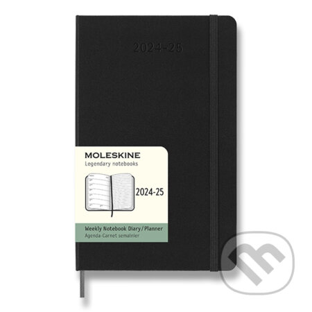 Moleskine – 18-mesačný týždenný plánovací diár 2026/2027 (čierny) (Moleskine). Moleskine, 2026 Moleskine – 18-mesačný týždenný plánovací diár 2026/2027 (čierny) (Moleskine). Moleskine, 2026