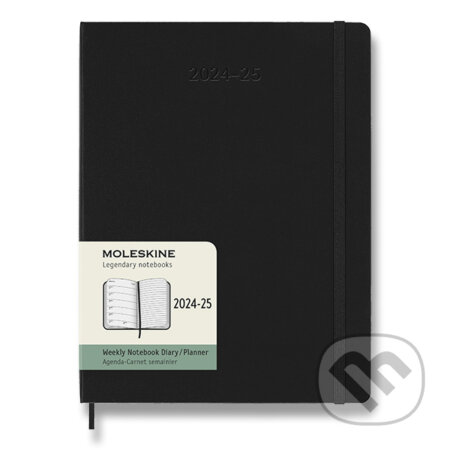 Moleskine – 18-mesačný týždenný plánovací diár 2026/2027 (čierny) (Moleskine). Moleskine, 2026 Moleskine – 18-mesačný týždenný plánovací diár 2026/2027 (čierny) (Moleskine). Moleskine, 2026