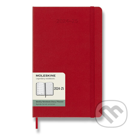 Moleskine – 18-mesačný týždenný plánovací diár 2026/2027 (červený) (Moleskine). Moleskine, 2026 Moleskine – 18-mesačný týždenný plánovací diár 2026/2027 (červený) (Moleskine). Moleskine, 2026
