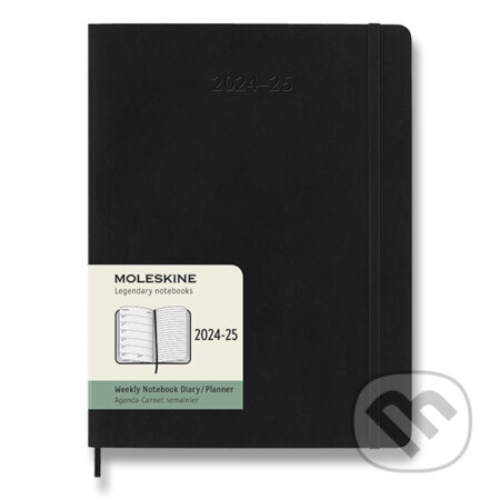 Moleskine – 18-mesačný týždenný plánovací diár 2026/2027 (čierny) (Moleskine). Moleskine, 2026 Moleskine – 18-mesačný týždenný plánovací diár 2026/2027 (čierny) (Moleskine). Moleskine, 2026