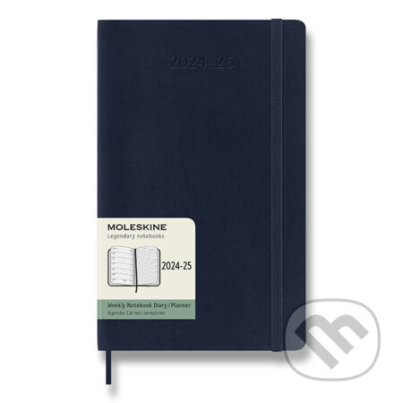 Moleskine – 18-mesačný týždenný plánovací diár 2026/2027 (modrý) (Moleskine). Moleskine, 2026 Moleskine – 18-mesačný týždenný plánovací diár 2026/2027 (modrý) (Moleskine). Moleskine, 2026