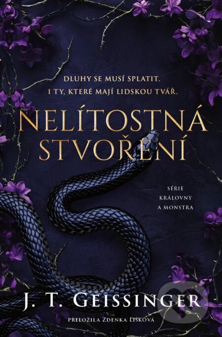 Kniha: Nelítostná stvoření (T.J. Geissinger). Red, 2026 Kniha: Nelítostná stvoření (T.J. Geissinger). Red, 2026