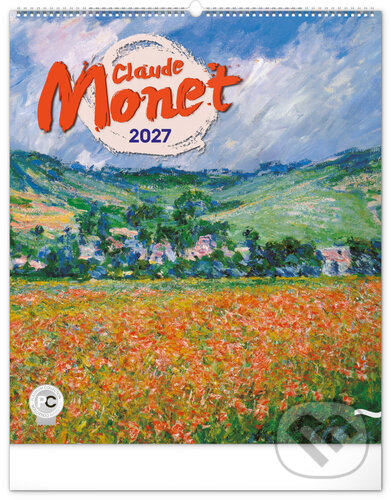 NOTIQUE Nástenný kalendár Claude Monet 2027 (Notique). Notique, 2026 NOTIQUE Nástenný kalendár Claude Monet 2027 (Notique). Notique, 2026