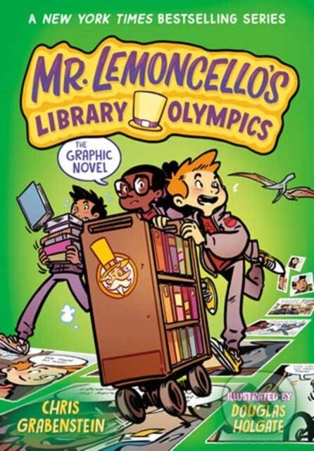 Kniha: Mr. Lemoncello's Library Olympics: The Graphic Novel (Chris Grabenstein a Douglas Holgate). , 2025 Kniha: Mr. Lemoncello's Library Olympics: The Graphic Novel (Chris Grabenstein a Douglas Holgate). , 2025