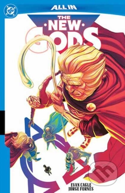 Kniha: The New Gods Vol. 1: The Falling Sky (Jorge Fornes a Ram V.). DC Comics, 2025 Kniha: The New Gods Vol. 1: The Falling Sky (Jorge Fornes a Ram V.). DC Comics, 2025