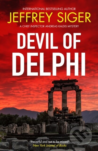 Kniha: Devil of Delphi (Jeffrey Siger). Severn House, 2025 Kniha: Devil of Delphi (Jeffrey Siger). Severn House, 2025