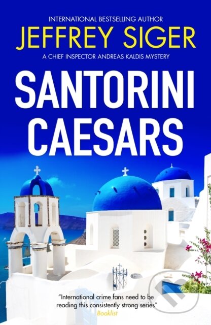 Kniha: Santorini Caesars (Jeffrey Siger). Severn House, 2025 Kniha: Santorini Caesars (Jeffrey Siger). Severn House, 2025