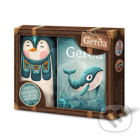 Gerda - kufrík (tučniak) (Adrián Macho). Albatros SK, 2018 Gerda - kufrík (tučniak) (Adrián Macho). Albatros SK, 2018