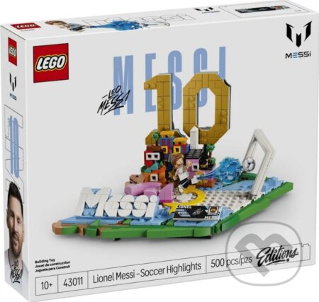 Společenská hra: LEGO® Editions 43011 Lionel Messi (LEGO). LEGO, 2026 Společenská hra: LEGO® Editions 43011 Lionel Messi (LEGO). LEGO, 2026