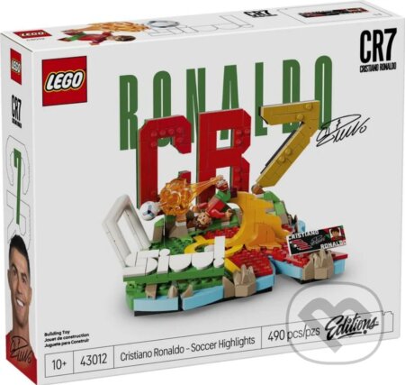 Společenská hra: LEGO® Editions 43012 Cristiano Ronaldo (LEGO). LEGO, 2026 Společenská hra: LEGO® Editions 43012 Cristiano Ronaldo (LEGO). LEGO, 2026