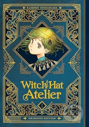 Kniha: Witch Hat Atelier: Grimoire Edition 1 (Kamome Shirahama). Kodansha Europe, 2026 Kniha: Witch Hat Atelier: Grimoire Edition 1 (Kamome Shirahama). Kodansha Europe, 2026