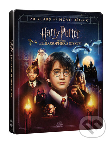Film: Harry Potter a Kámen mudrců (20. výročí) - steelbook (Chris Columbus) (Steelbook). Magicbox, 2026 Film: Harry Potter a Kámen mudrců (20. výročí) - steelbook (Chris Columbus) (Steelbook). Magicbox, 2026