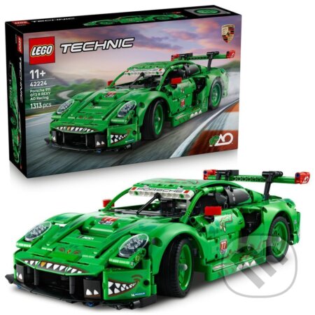 Společenská hra: LEGO® Technic 42224 Auto Porsche 911 GT3 R REXY AO Racing (LEGO). LEGO, 2026 Společenská hra: LEGO® Technic 42224 Auto Porsche 911 GT3 R REXY AO Racing (LEGO). LEGO, 2026