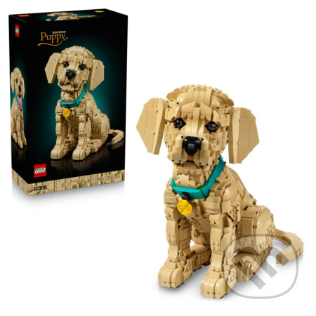 Spoločenská hra: LEGO® Icons 11384 Šteňa zlatého retrievera (LEGO). LEGO, 2026 Spoločenská hra: LEGO® Icons 11384 Šteňa zlatého retrievera (LEGO). LEGO, 2026