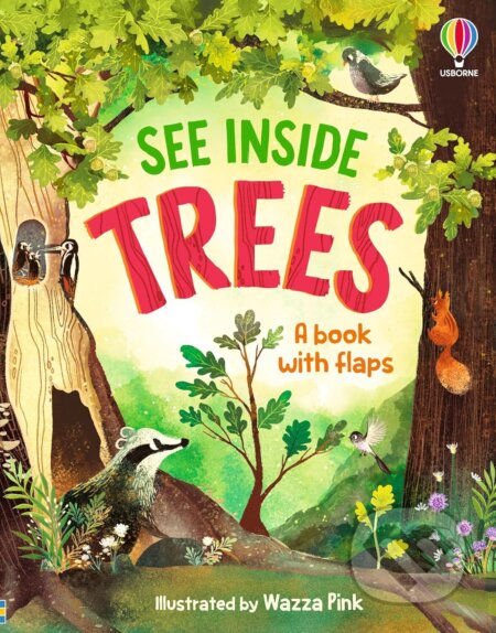 Kniha: See Inside Trees (Emily Bone). Usborne, 2026 Kniha: See Inside Trees (Emily Bone). Usborne, 2026