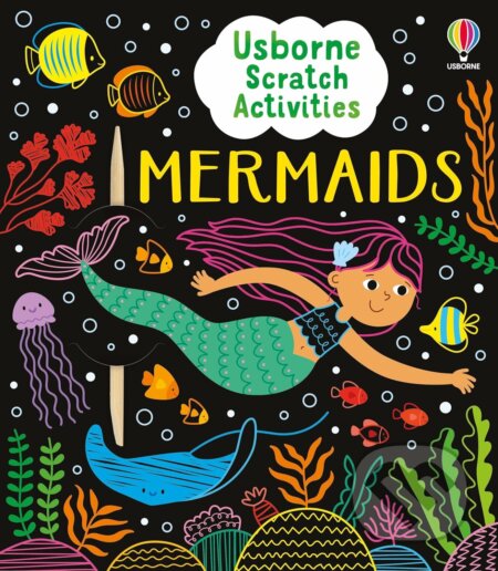 Kniha: Usborne Scratch Activities Mermaids (Rosie Dickins). Usborne, 2026 Kniha: Usborne Scratch Activities Mermaids (Rosie Dickins). Usborne, 2026