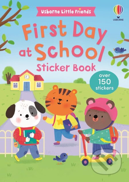 Kniha: First Day at School Sticker Book (Jessica Greenwell). Usborne, 2026 Kniha: First Day at School Sticker Book (Jessica Greenwell). Usborne, 2026